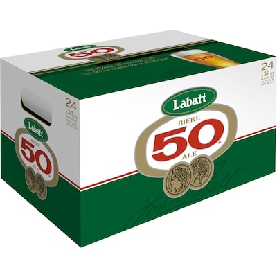 Labatt 50 Labatt 50 (Pièce d’identité requise au moment du ramassage) 24x341.0 ml, 0,48 $/100ml