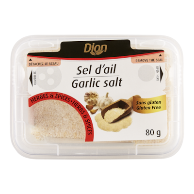 Dion Sel d’ail Dion 80 g, 3,75 $/100g