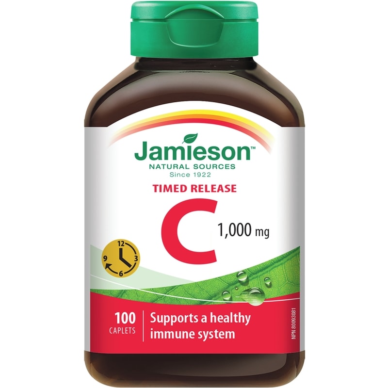 Vitamin C 1,000 mg Timed Release Caplets