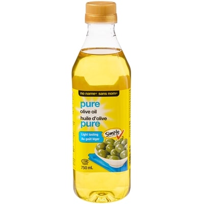 Sans Nom Huile d'olive pure au goût léger 750 ml, 1,33 $/100ml