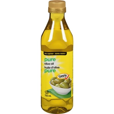 Sans Nom Huile d’olive pure 750 ml, 1,33 $/100ml