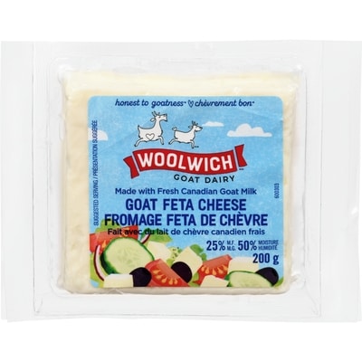 Woolwich Chevrai Goat Cheese Feta 200 g, $4.40/100g