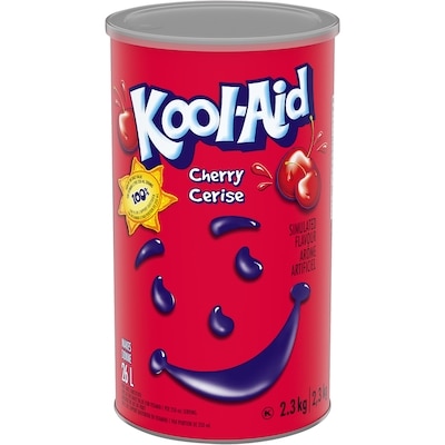 Kool-Aid Cherry Drink Mix 2 kg, $0.80/100g