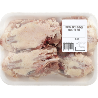 null Viande de dos de poulet pour soupe 5,71 $/1kg 2,59 $/1lb