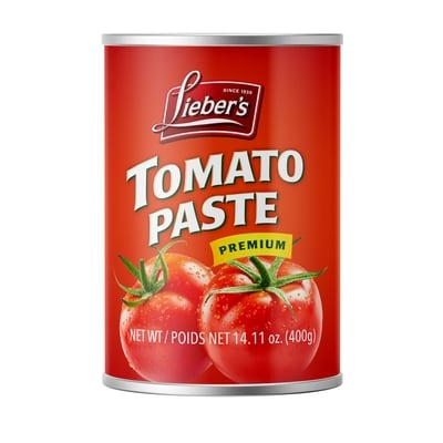Liebers Tomato Paste 340 g, $1.11/100g