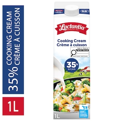 Lactantia Crème à cuisson épaisse 35 % 1 l, 1,01 $/100ml