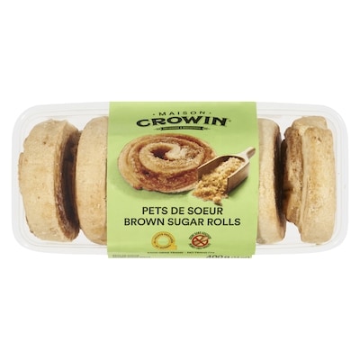 null Brown Sugar Rolls 400 g, $1.35/100g