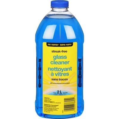 No Name 2L Streak-Free Glass Cleaner  2 l, $0.30/100ml