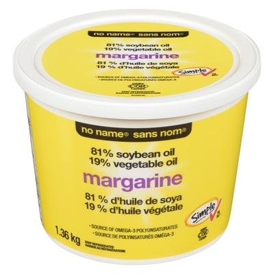 Sans Nom Margarine molle 1.36 kg, 0,59 $/100g