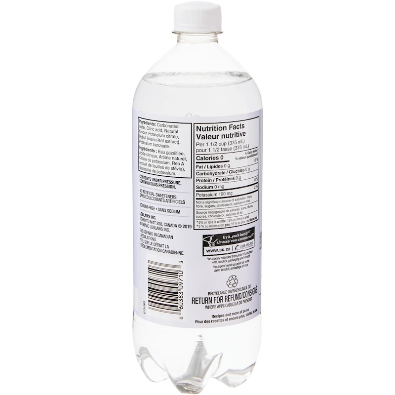 Free and Clear Black Cherry Sparkling Water