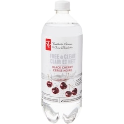 le Choix du Président Eau pétillante Clair et net, cerise noire 1 l, 0,10 $/100ml