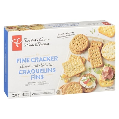 Sélection de craquelins fins