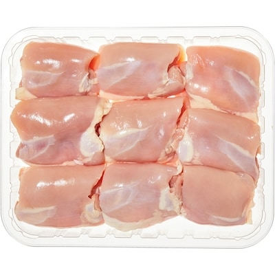 null Hauts de cuisse de poulet sans os, format club 17,64 $/1kg 8,00 $/1lb