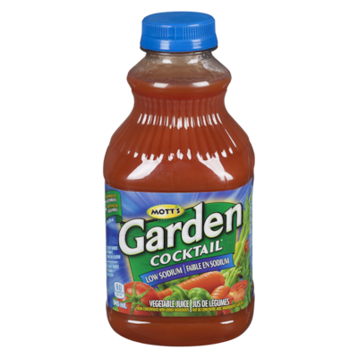 Mott’s Boisson faible en sodium Garden Cocktail 945 ml, 0,48 $/100ml