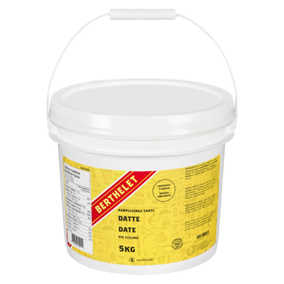 Berthelet Pie Filling, Date 5 kg, $0.68/100g