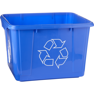 null Blue Recycle Bin 42L 1 ea, $12.00/1ea