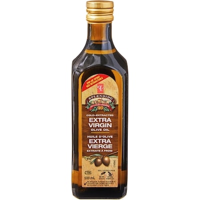 PC Splendido Huile d’olive extra-vierge extraite à froid  500 ml, 1,20 $/100ml