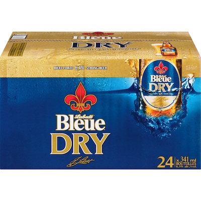 Labatt Bleue Labatt Bleue Dry Forte (Pièce d’identité requise au moment du ramassage) 24x341.0 ml, 0,48 $/100ml