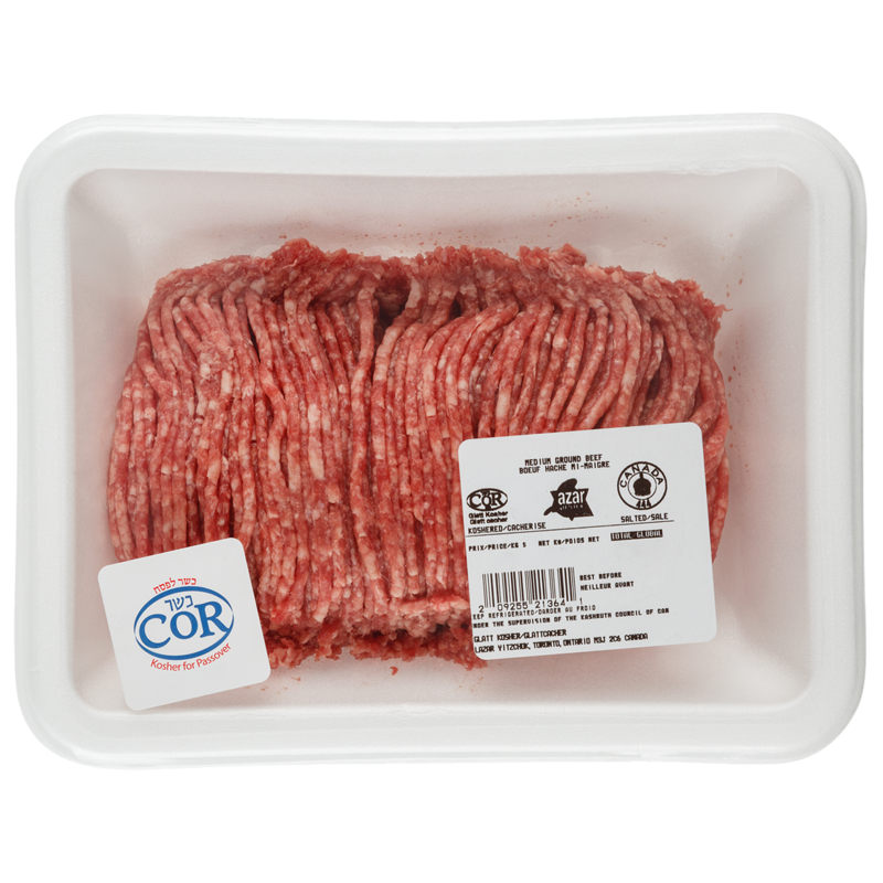 Kosher Medium Ground Beef