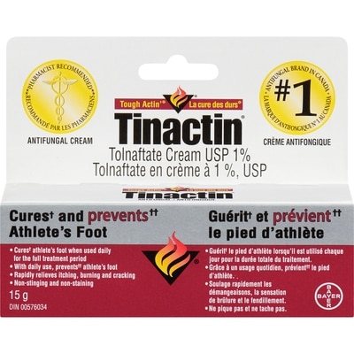 Tinactin Cream, Antifungal treatment 15 g, $93.27/100g