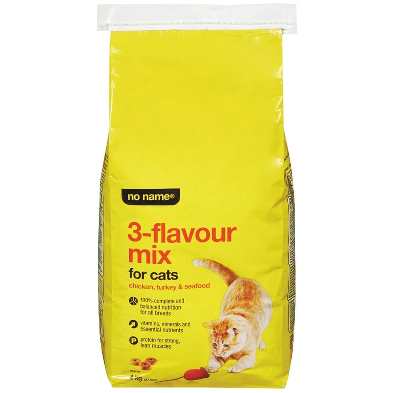 3-Flavour Mix Cat Food, Chicken, Turkey & Seafood