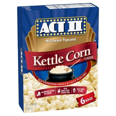 Kettle Corn Microwave Popcorn