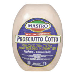 Mastro Lean Prosciutto Cotto (Thin Sliced) $27.90/1kg $12.66/1lb