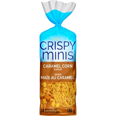Quaker Galettes de riz brun Maïs au caramel 186 g, 2,41 $/100g