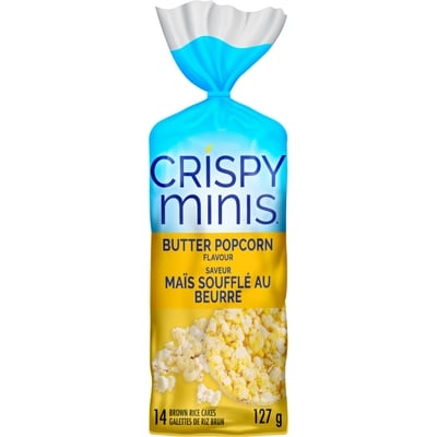 Quaker Galettes de riz brun Maïs soufflé au beurre 127 g, 3,54 $/100g
