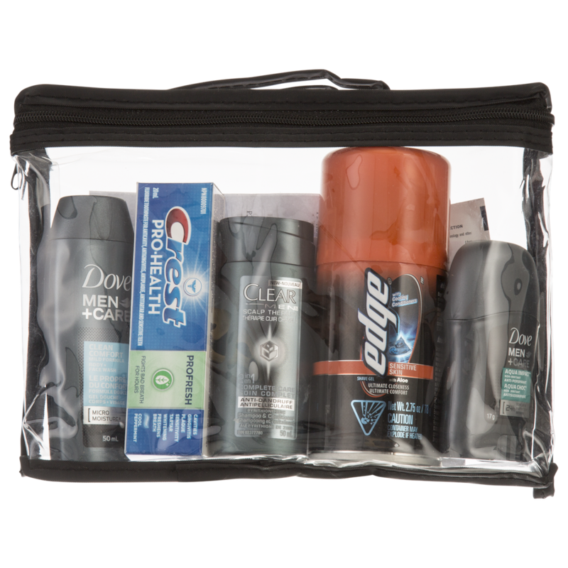 Men's Personal Care Travel and Trial Pack
