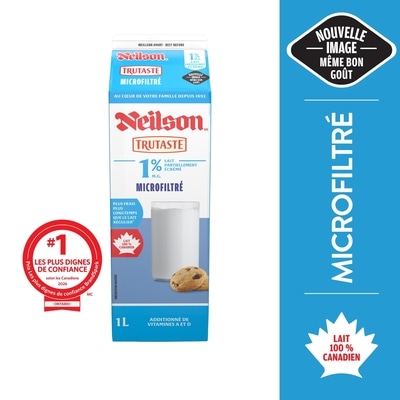 Neilson Lait microfiltré 1% 1 l, 0,39 $/100ml