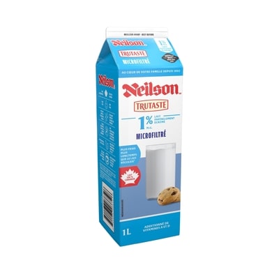 Lait microfiltré 1%