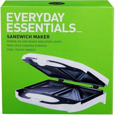 Everyday Essentials Sandwich Maker 1 ea, $25.00/1ea