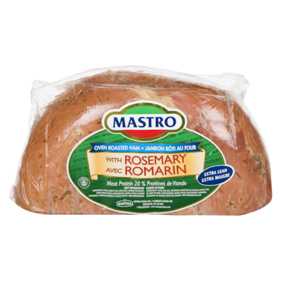 Mastro Jambon rôti au four avec romarin (tranché mince) 40,90 $/1kg 18,56 $/1lb