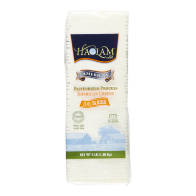 Haolam Kosher Sliced Cheese, White 1.36 kg, $3.13/100g