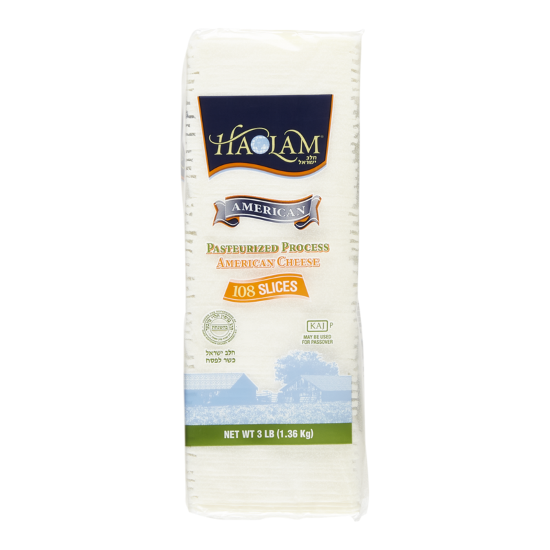 Kosher Sliced Cheese, White