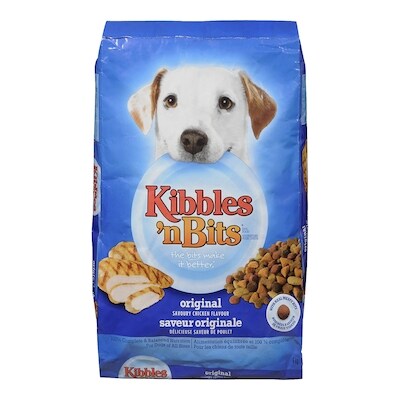 Kibbles ’n Bits Nourriture pour chien originale, saveur de poulet 6 kg, 0,27 $/100g