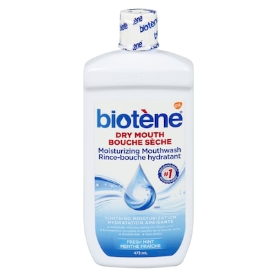 Biotene Moisturizing Mouthwash 473 ml, $3.59/100ml