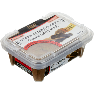 Dion Herbes & épices graines de céleri moulues 32 g, 8,72 $/100g