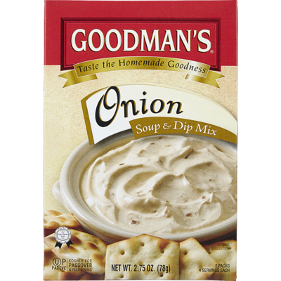 Goodman’s Soupe à l’oignon casher 78 g, 3,53 $/100g