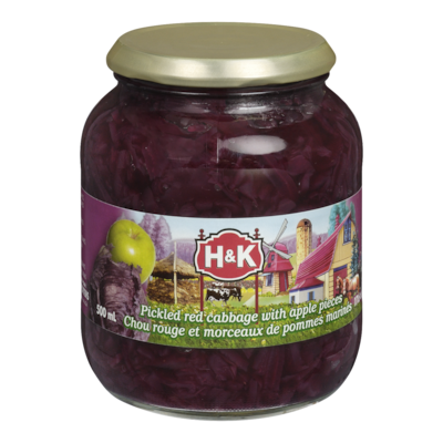null Red Cabbage with Apple Pieces 500 ml, $0.86/100ml