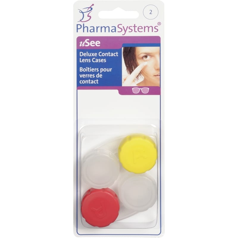 uSee Deluxe Contact Lens Cases