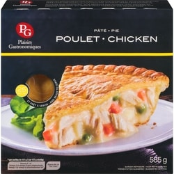 PG Chicken Pie  585 g, $1.62/100g