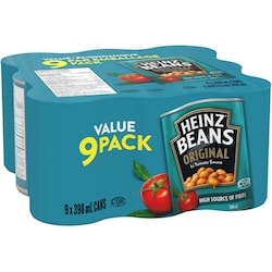 Heinz Original Beans In Tomato Sauce - 9x398.0 ml | Wholesale Club