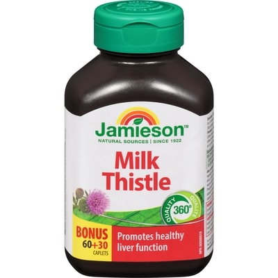 Jamieson Milk Thistle 90 ea, $0.28/1ea