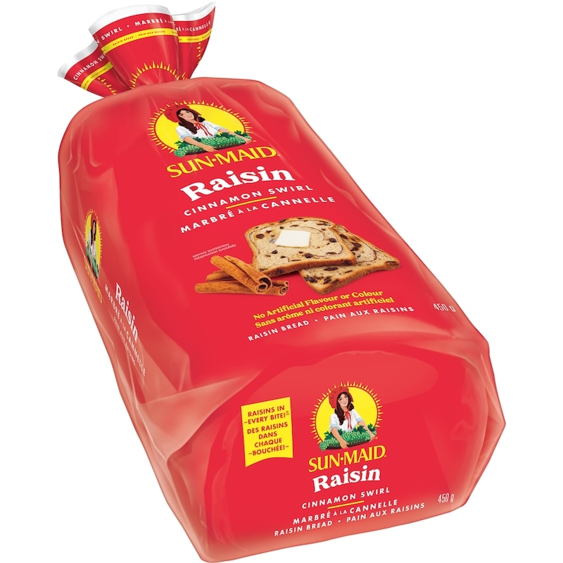 Cinnamon Swirl Raisin Bread