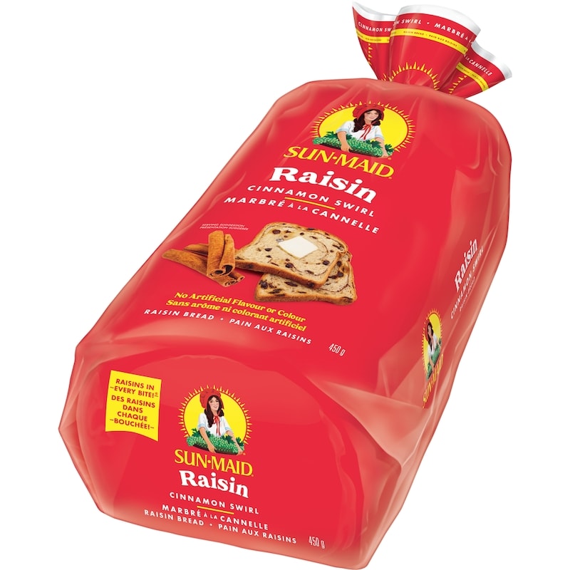 Cinnamon Swirl Raisin Bread