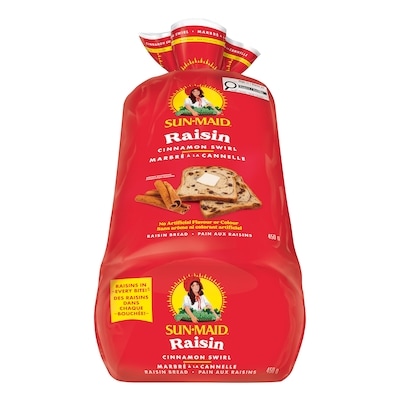 Cinnamon Swirl Raisin Bread