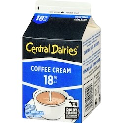 Central Dairies 18% Coffee Cream - 500 ml | Dominion Stores of