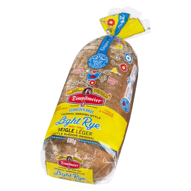 Bread Original Swedish Style Light Rye